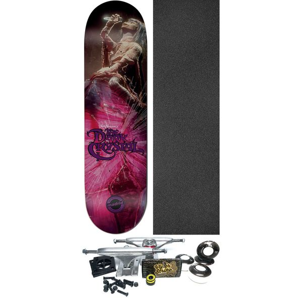 Madrid Skateboards Dark Crystal The Crystal Skateboard Deck - 8.5" x 32.5" - Complete Skateboard Bundle